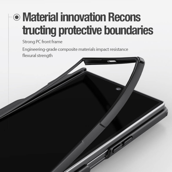 Maska Nillkin Super Frosted Shield Fold Magnetic (with Pen) Samsung Galaxy Z Fold 7 crna - 620970