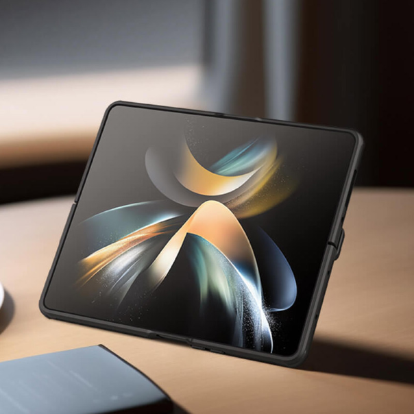 Maska za Samsung Galaxy Z Fold 5 5G/ F946B (sa otvorom za olovku) Nillkin Super Frosted Shield Fold zelena - 605070