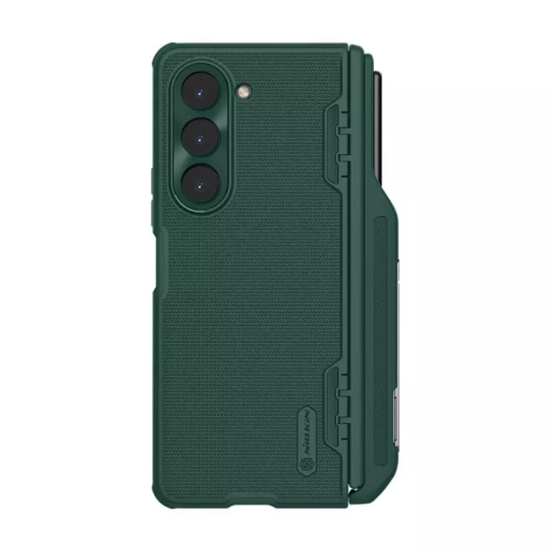 Maska za Samsung Galaxy Z Fold 5 5G/ F946B (sa otvorom za olovku) Nillkin Super Frosted Shield Fold zelena - 605070