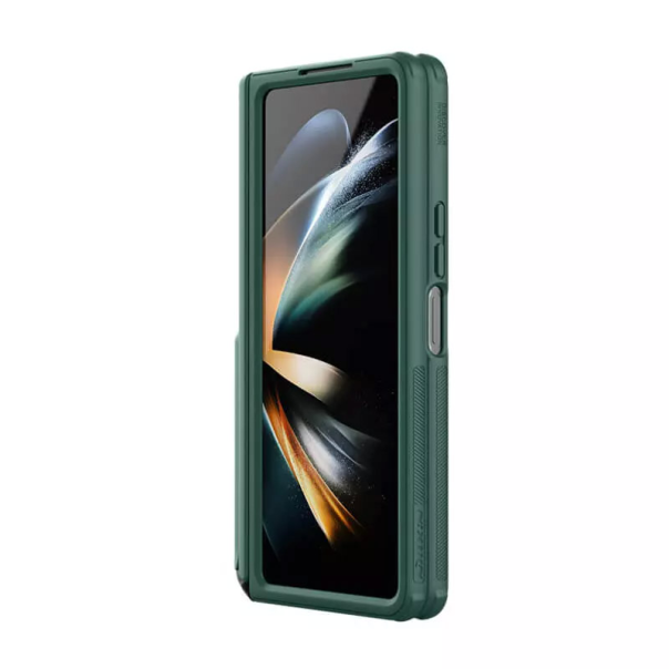 Maska za Samsung Galaxy Z Fold 5 5G/ F946B (sa otvorom za olovku) Nillkin Super Frosted Shield Fold zelena - 605070