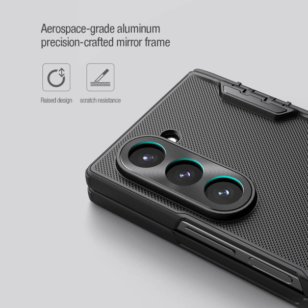 Maska za Samsung Galaxy Z Fold 6 5G/ F956B Nillkin Super Frosted Shield Fold crna - 613199