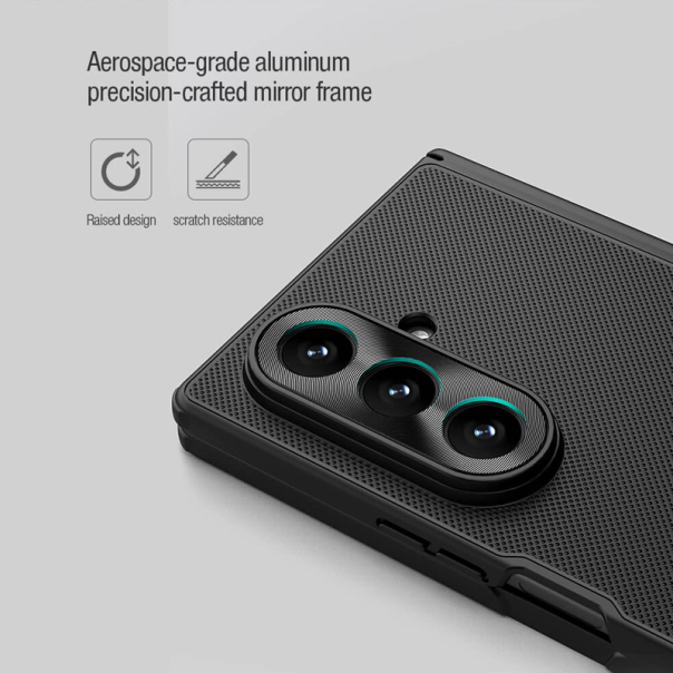 Maska za Samsung Galaxy Z Fold 7 5G/ F966B Nillkin Super Frosted Shield Fold crna - 620695