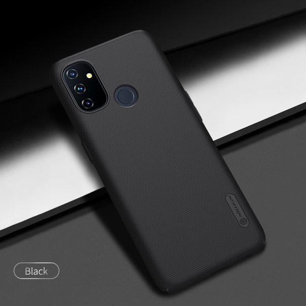 Maska za OnePlus Nord N100 Nillkin Super Frosted Shield crna - 048592