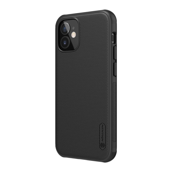 Maska za iPhone 12 mini Nillkin Super Frosted Shield Pro crna - 046181