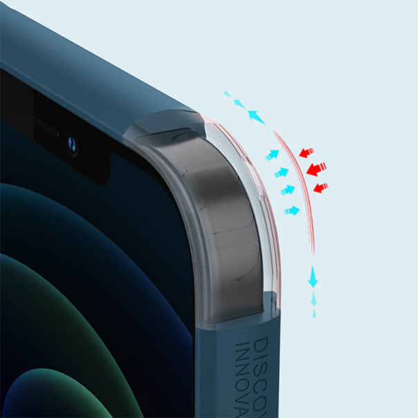 Maska za iPhone 12 mini Nillkin Super Frosted Shield Pro crna - 046181