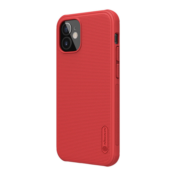 Maska za iPhone 12 mini Nillkin Super Frosted Shield Pro crvena - 046184