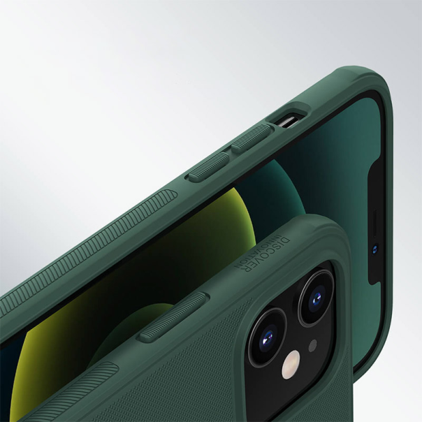 Maska za iPhone 12 mini Nillkin Super Frosted Shield Pro zelena - 046183