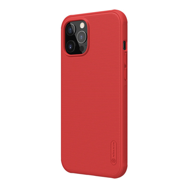 Maska za iPhone 12 Pro Max Nillkin Super Frosted Shield Pro crvena - 046192