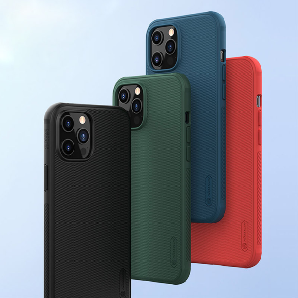 Maska za iPhone 12 Pro Max Nillkin Super Frosted Shield Pro zelena - 046191