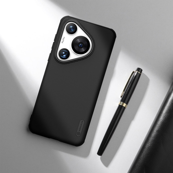 Maska za Huawei Pura 70 Pro/ Pura 70 Pro Plus Nillkin Super Frosted Shield Pro Magnetic crna - 612837