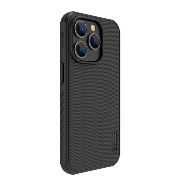 Maska za iPhone 15 Pro Nillkin Super Frosted Shield Pro Magnetic crna - 604046