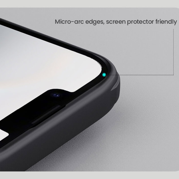 Maska za iPhone 16e Nillkin Super Frosted Shield Pro Magnetic crna - 617289