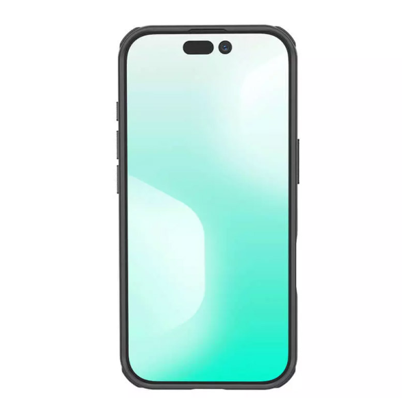 Maska za iPhone 17 (bez otvora za logo) Nillkin Super Frosted Shield Pro Magnetic crna - 620524