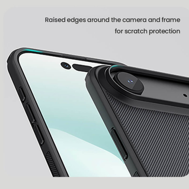 Maska za iPhone Air (bez otvora za logo) Nillkin Super Frosted Shield Pro Magnetic crna - 620526