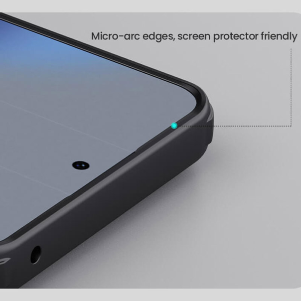 Maska za Nothing Phone 3a Nillkin Super Frosted Shield Pro Magnetic crna - 617385