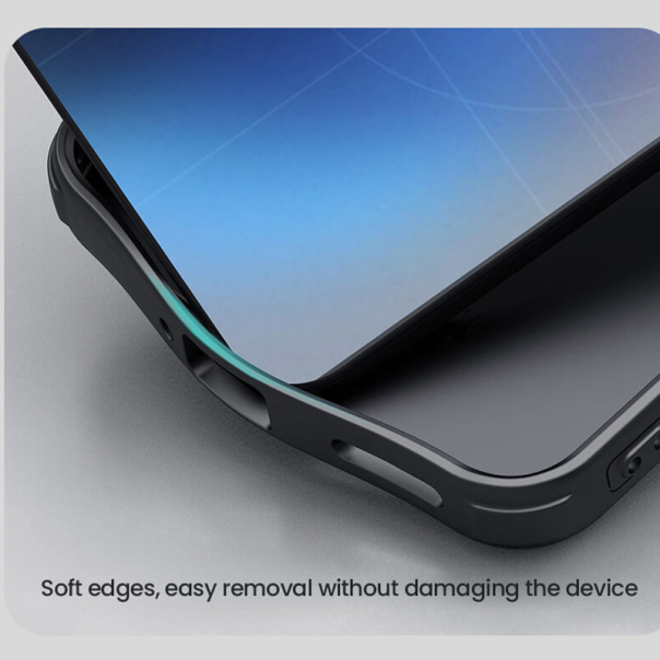 Maska za Nothing Phone 3a Nillkin Super Frosted Shield Pro Magnetic crna - 617385