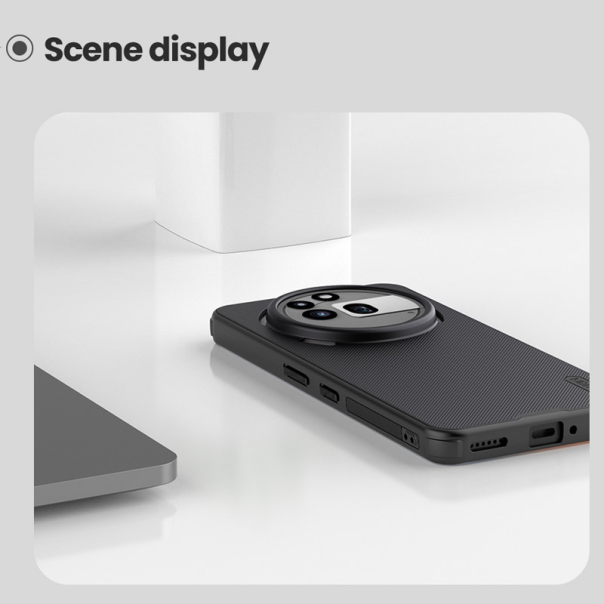 Maska za Nothing Phone 3a Pro Nillkin Super Frosted Shield Pro Magnetic crna - 617386