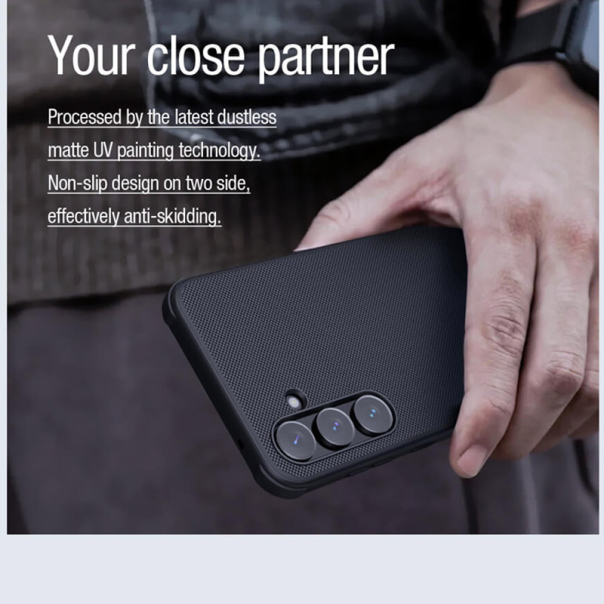 Maska za Samsung A55 5G/ A556B Nillkin Super Frosted Shield Pro Magnetic crna - 609042