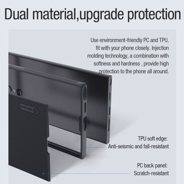 Maska za Samsung S24 Ultra/ S928B Nillkin Super Frosted Shield Pro Magnetic crna - 607678