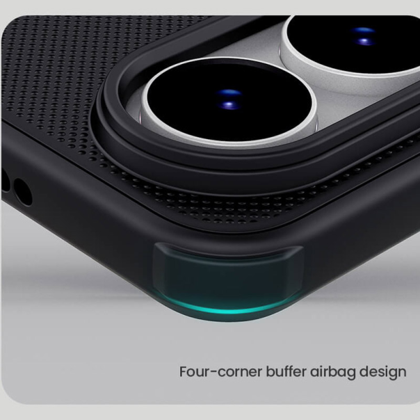 Maska za Samsung S25 Edge Nillkin Super Frosted Shield Pro Magnetic crna - 617379