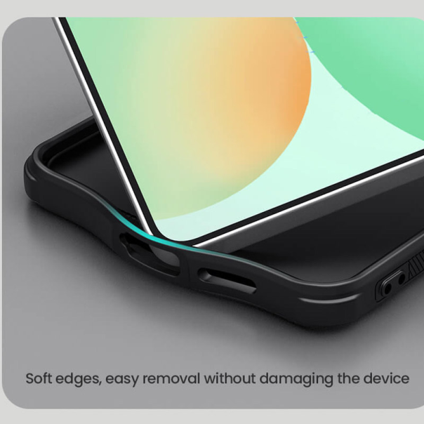 Maska za Samsung S25 Edge Nillkin Super Frosted Shield Pro Magnetic crna - 617379