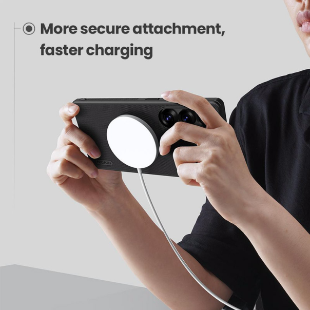 Maska za Samsung S25 Ultra/ S938B Nillkin Super Frosted Shield Pro Magnetic crna - 615315