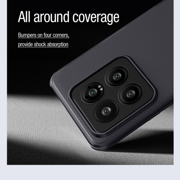 Maska za Xiaomi 14 Pro Nillkin Super Frosted Shield Pro Magnetic crna - 609924