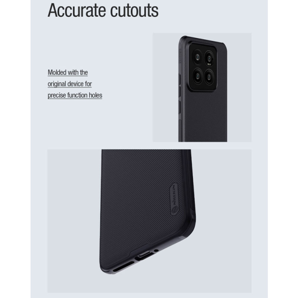 Maska za Xiaomi 14 Pro Nillkin Super Frosted Shield Pro Magnetic crna - 609924