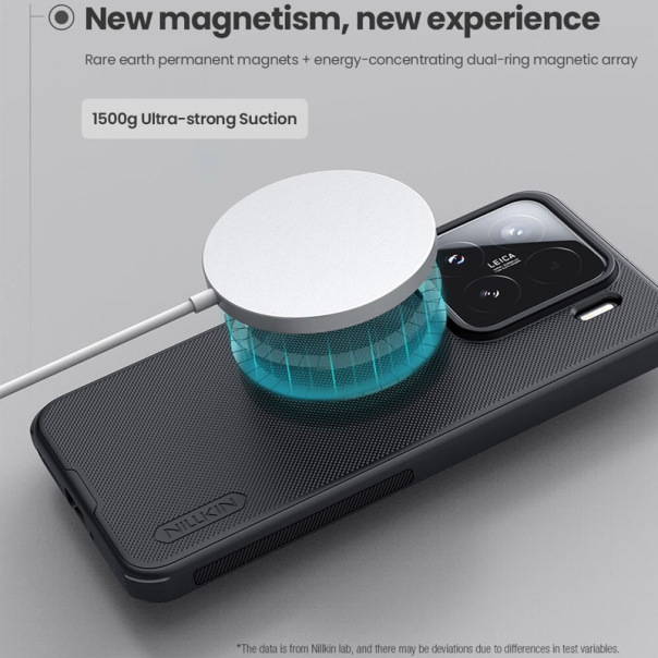 Maska za Xiaomi 15 Nillkin Super Frosted Shield Pro Magnetic crna - 615376