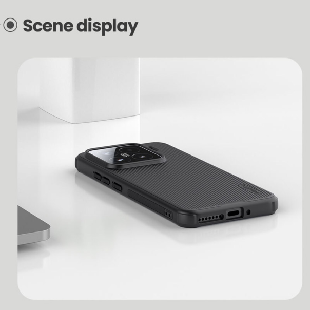 Maska za Xiaomi 15 Nillkin Super Frosted Shield Pro Magnetic crna - 615376