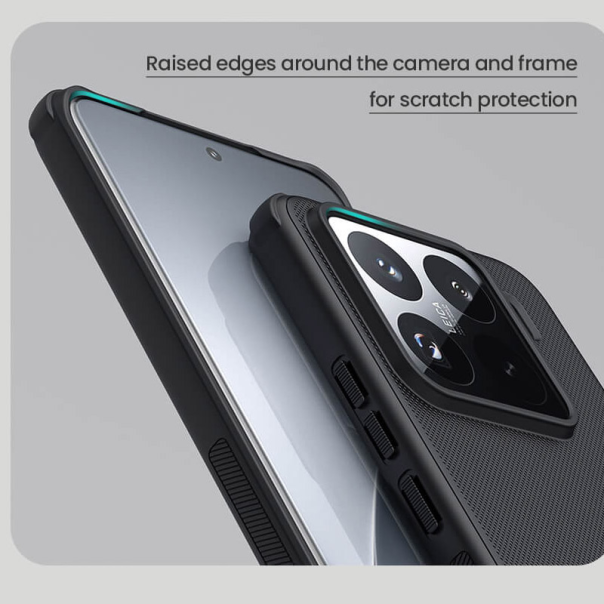 Maska za Xiaomi 15 Pro Nillkin Super Frosted Shield Pro Magnetic crna - 615377