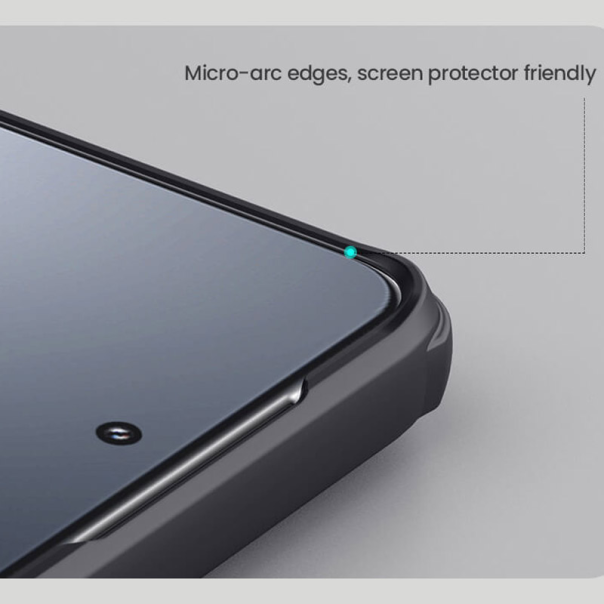 Maska za Xiaomi 15 Pro Nillkin Super Frosted Shield Pro Magnetic crna - 615377