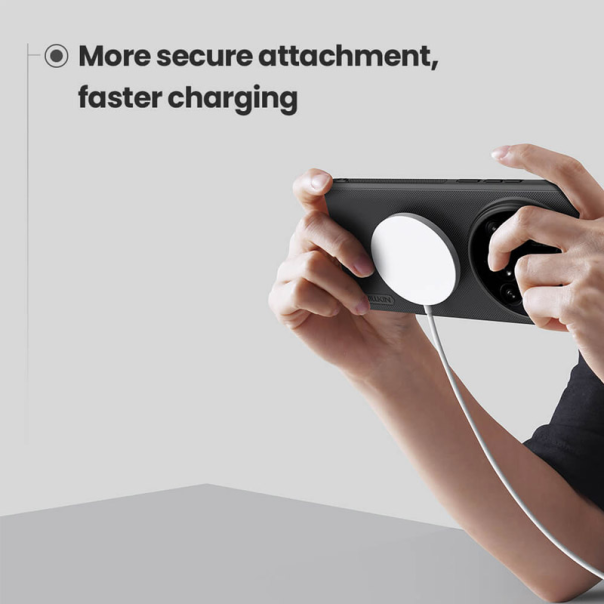 Maska za Xiaomi 15 Ultra Nillkin Super Frosted Shield Pro Magnetic crna - 617293