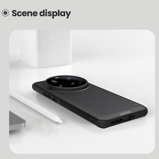 Maska za Xiaomi 15 Ultra Nillkin Super Frosted Shield Pro Magnetic crna - 617293