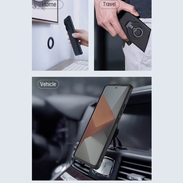 Maska za Xiaomi Redmi Note 13 Pro 5G (EU) Nillkin Super Frosted Shield Pro Magnetic - 607242