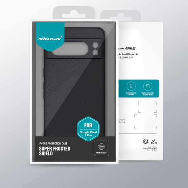 Maska za Google Pixel 8 Pro Nillkin Super Frosted Shield Pro crna - 607249