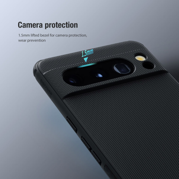 Maska za Google Pixel 8 Pro Nillkin Super Frosted Shield Pro crna - 607249