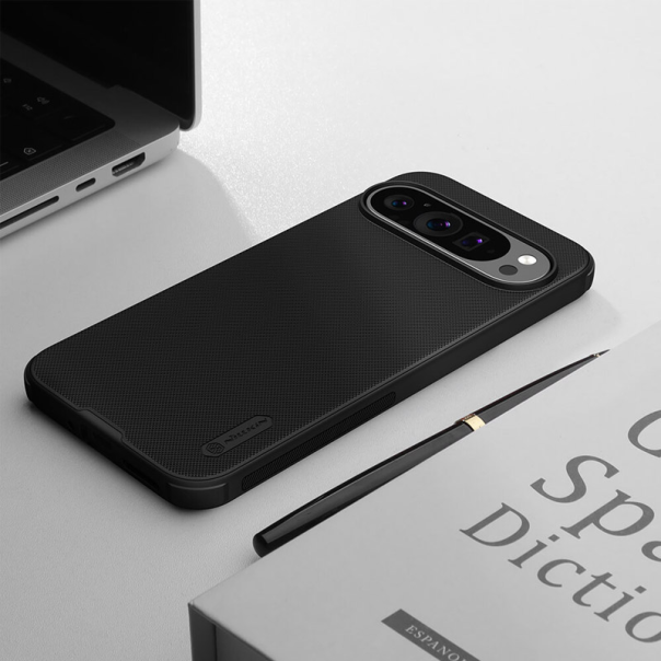 Maska za Google Pixel 9/9 Pro Nillkin Super Frosted Shield Pro crna - 617346