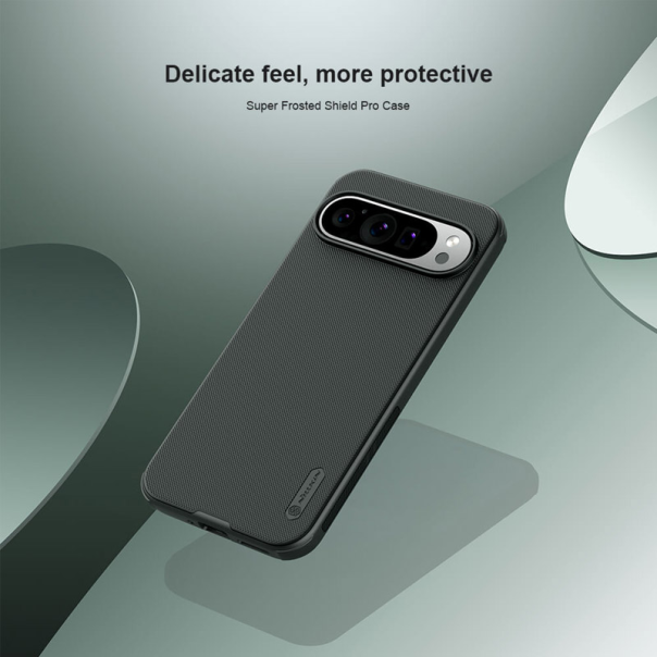 Maska za Google Pixel 9 Pro XL Nillkin Super Frosted Shield Pro crna - 617345