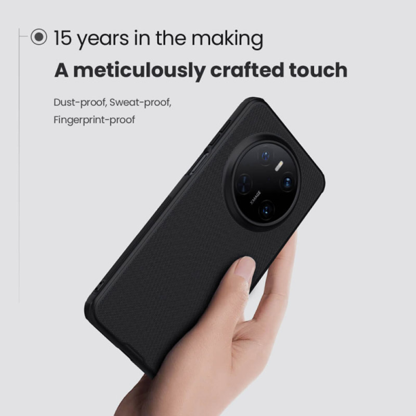 Maska za Huawei Mate 70 Nillkin Super Frosted Shield Pro crna - 513566