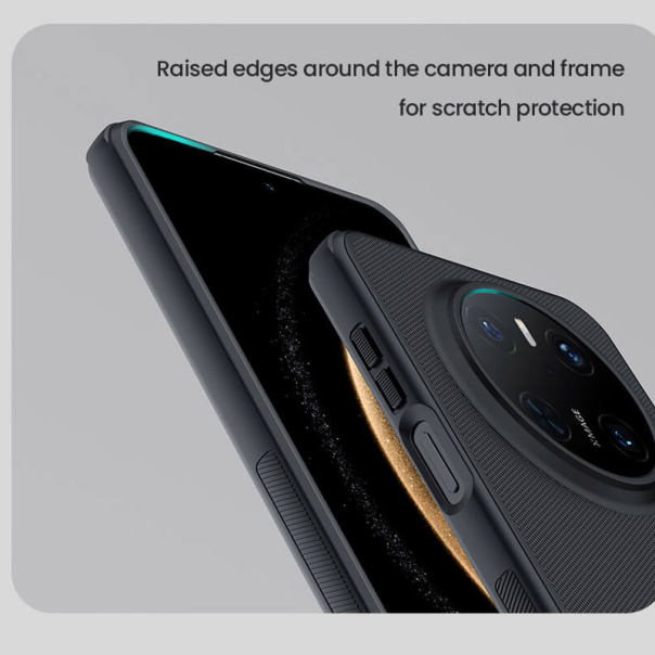 Maska za Huawei Mate 70 Nillkin Super Frosted Shield Pro crna - 513566