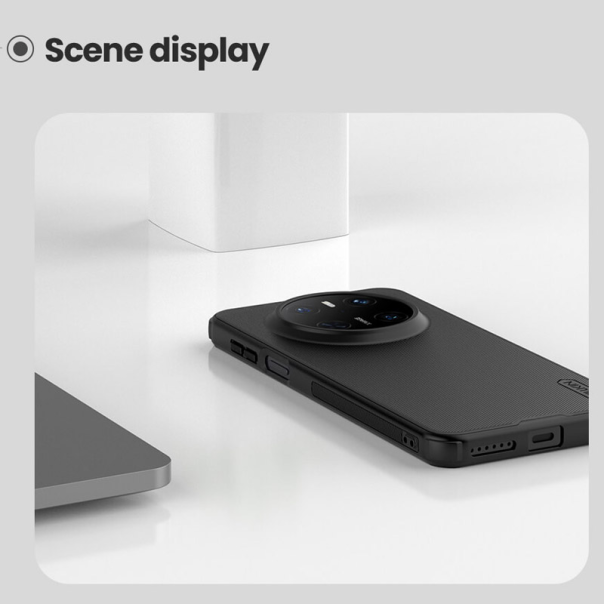 Maska za Huawei Mate 70 Nillkin Super Frosted Shield Pro crna - 513566