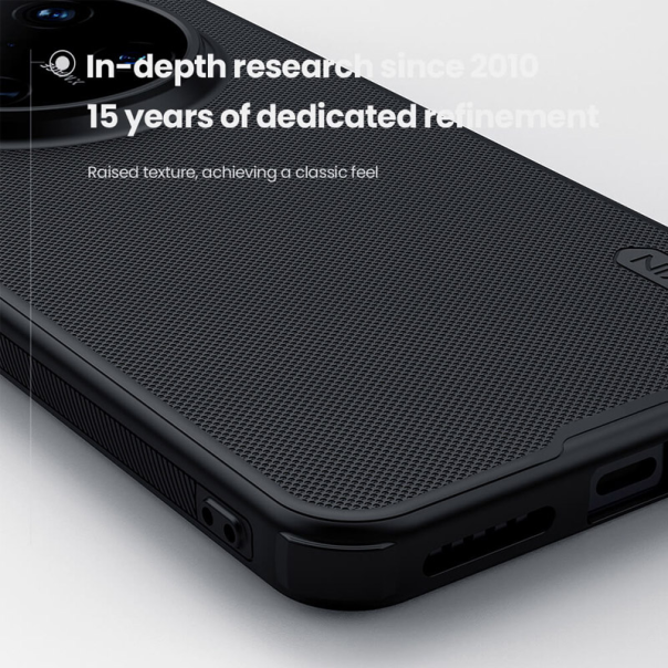 Maska za Huawei Mate 70 Nillkin Super Frosted Shield Pro crna - 513566