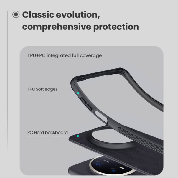 Maska za Huawei Mate 70 Pro/ 70 Pro Plus Nillkin Super Frosted Shield Pro crna - 513567