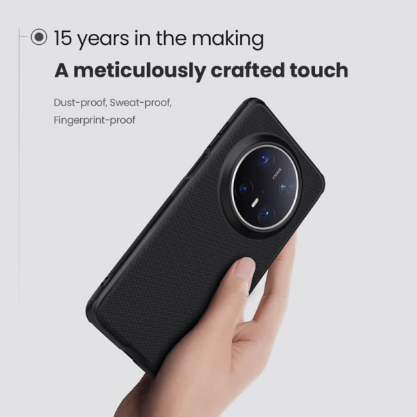 Maska za Huawei Mate 70 Pro/ 70 Pro Plus Nillkin Super Frosted Shield Pro crna - 513567