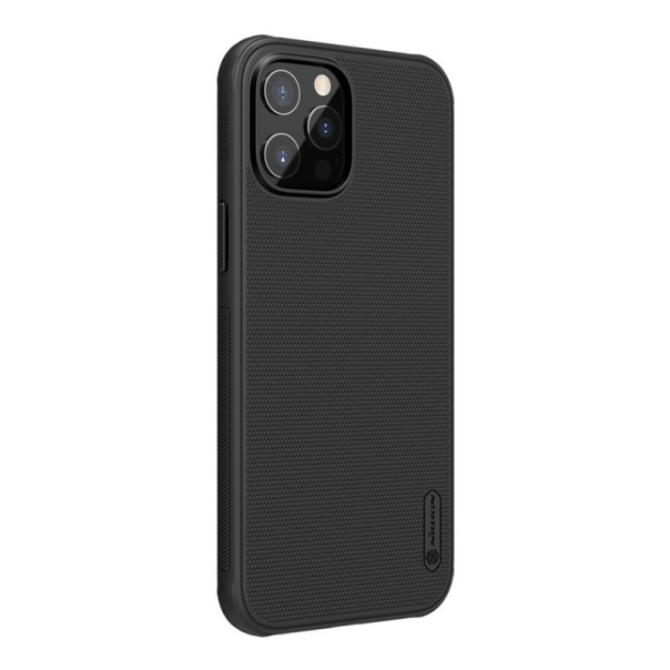 Maska za iPhone 12 Pro Max Nillkin Super Frosted Shield Pro crna - 604349