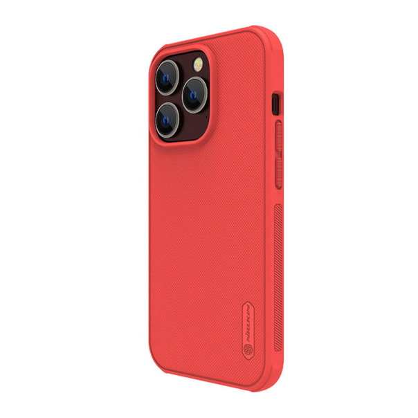 Maska za iPhone 14 Pro Nillkin Super Frosted Shield Pro crvena - 203043