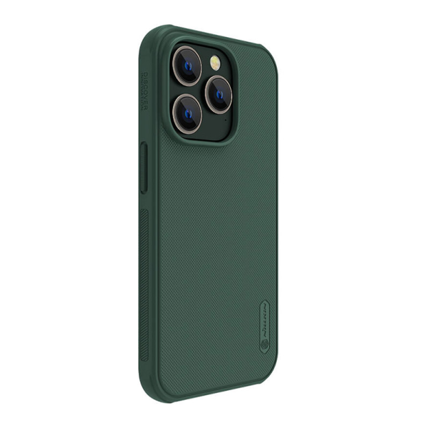 Maska za iPhone 14 Pro Max Nillkin Super Frosted Shield Pro tamno zelena - 203049