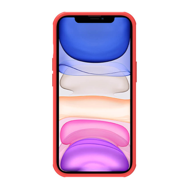 Maska za iPhone 15 Nillkin Super Frosted Shield Pro crvena - 603694