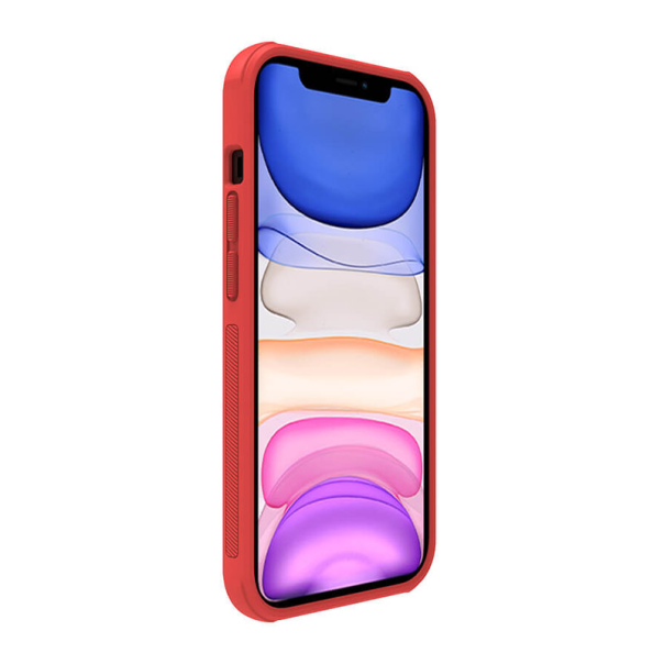 Maska za iPhone 15 Pro Nillkin Super Frosted Shield Pro crvena - 209915